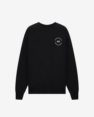 BLACK TALLY CIRCLE SWEATSHIRT - REPRIMANDE