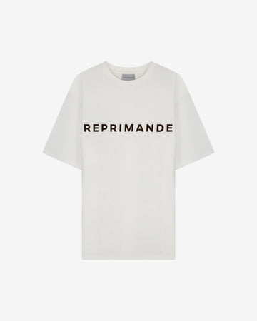 WHITE ALYSSUM BOLD T-SHIRT - REPRIMANDE