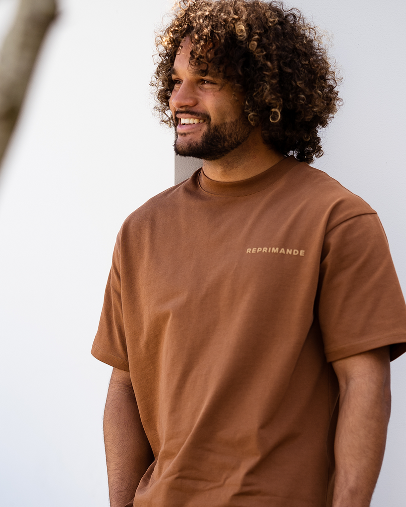 CLASSICS RELAXED FIT T-SHIRT - BISON - REPRIMANDE
